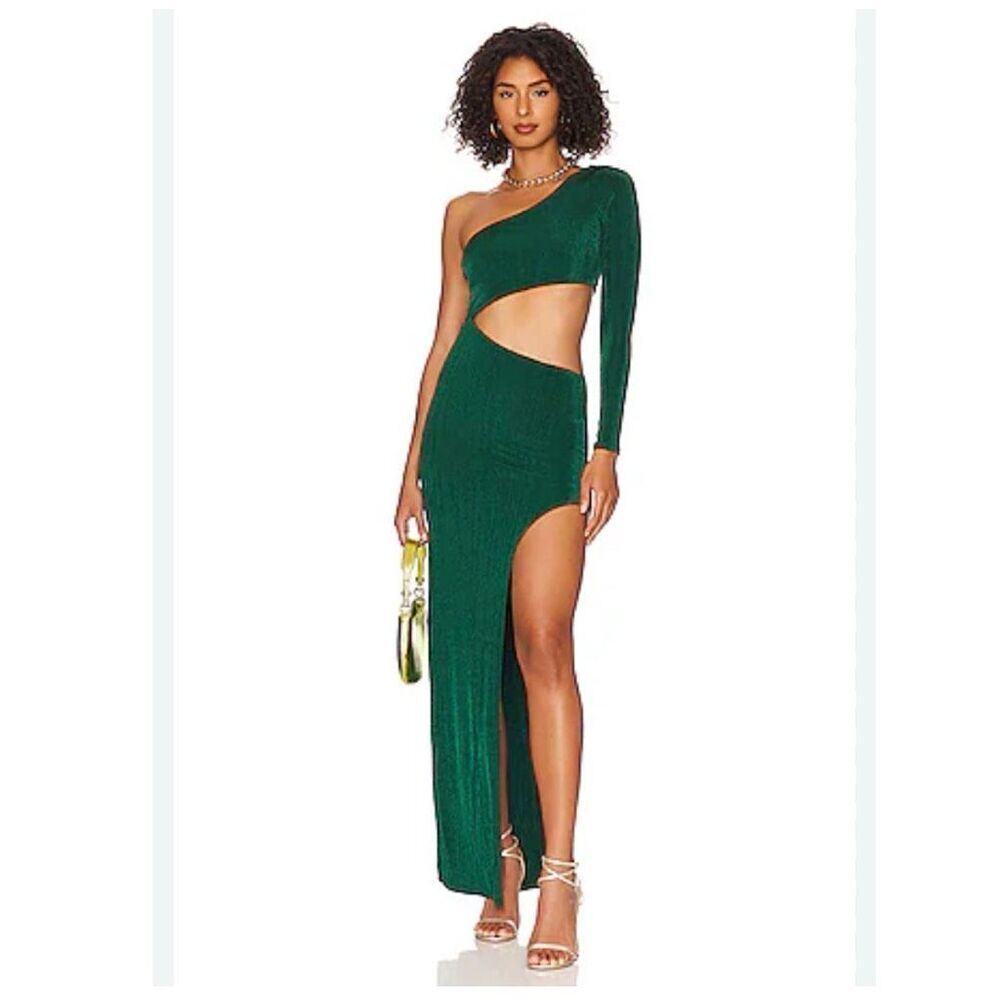 Camila Coelho Maxi Dress Green Size XS